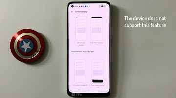 Is it possible to Hide the front camera on OPPO Reno8 5G Android 12?