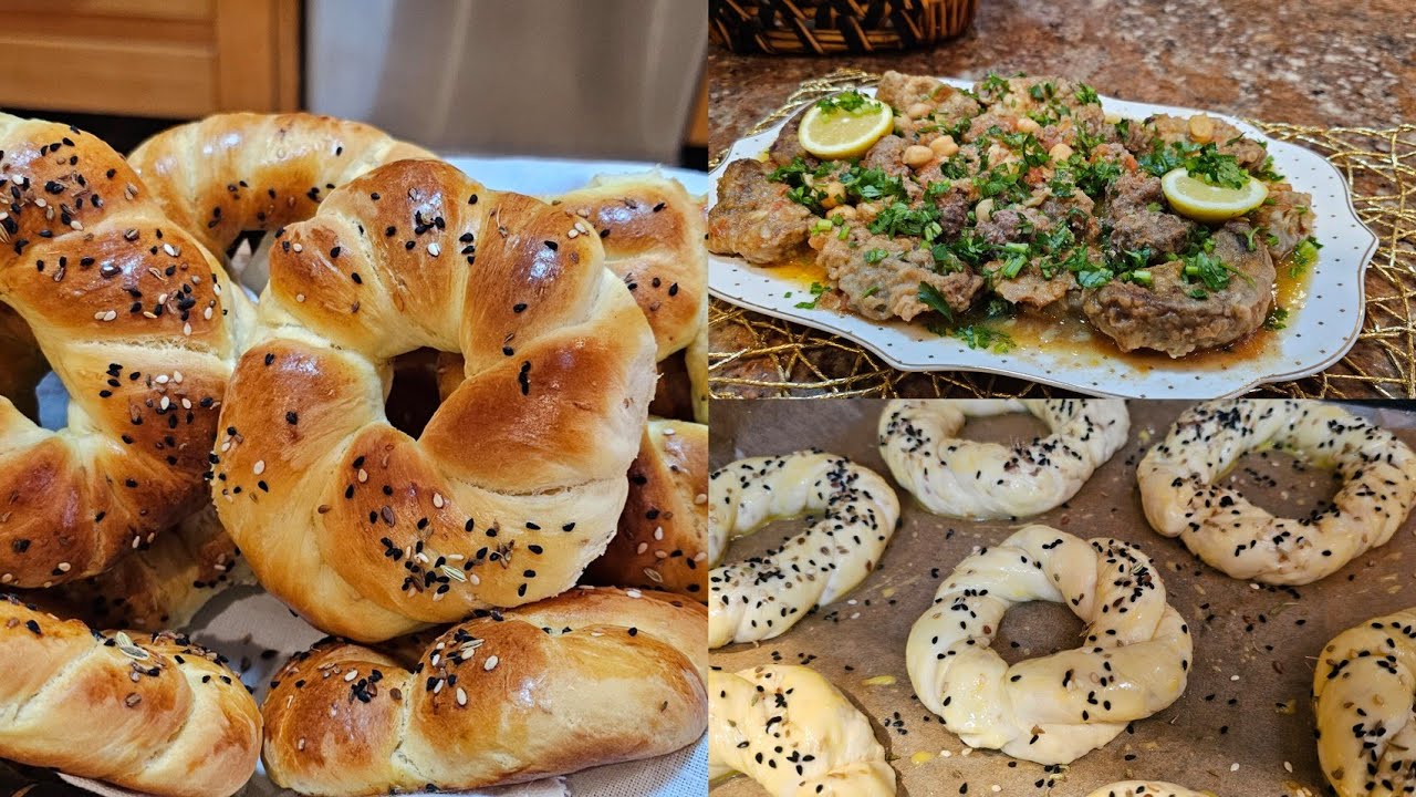 إقتراح طاولة إفطار ولا أروع 😍😍 جواز قرنون بزاف بنبن 😍🥰 خبز تركي ناجح 100%