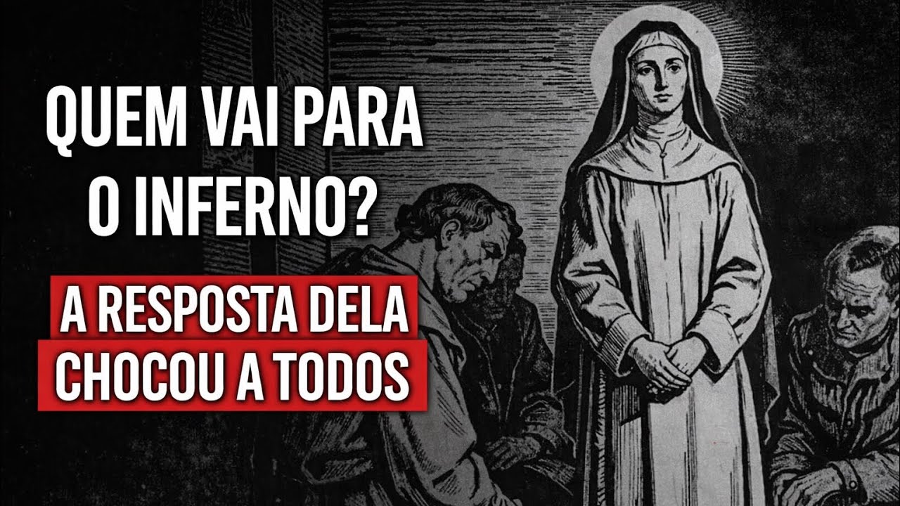 Perguntaram a Santa Faustina: 'Quem vai para o inferno?' - Sua resposta chocou a todos na sala
