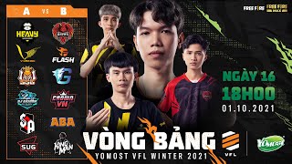 Yomost VFL Winter 2021 [Ngày 16] HQ.Esports sa sút phong độ, VGM thể hiện bản lĩnh