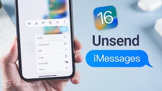 [iOS 16] How to Unsend/Undo Send Messages on iPhone - Tips You Can't Miss Out