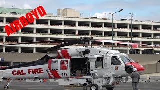 Cal Fire S-70 Firehawk N492DF • Full startup HAI Heli-Expo 2024