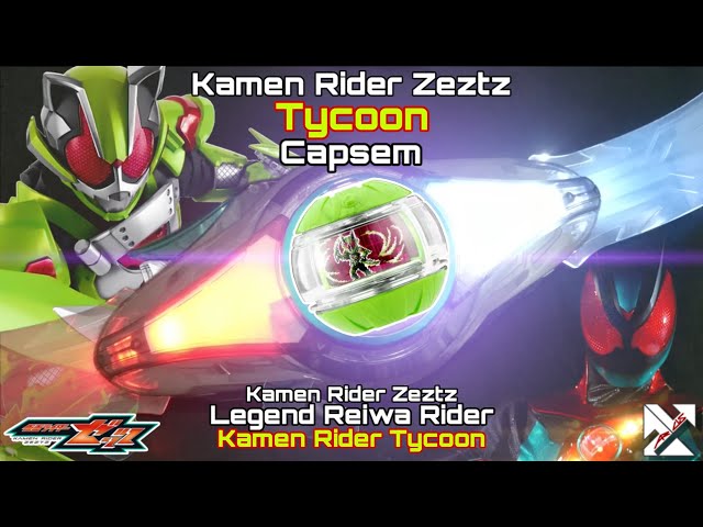 ZEZTZ | TYCOON CAPSEM LEGEND REIWA RIDER (HENSHIN SOUND) - KAMEN