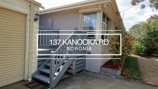 PROPERTY WALK THROUGH - 137 Kanooka Road Boronia