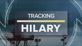 Track Hurricane Hilary: Live satellite shows movement toward California