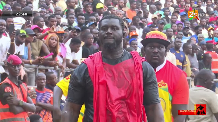 TOUSS BALLA GAYE 2 LORS DE SON DERNIER COMBAT CONTRE TAPHA TINE