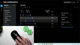 LOGITECH PRO X SUPERLIGHT 2c – How to check the battery level screenshot 3