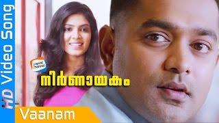 VAANAM THIRANJE | NIRNAYAKAM | VIDEO SONG | LATEST MALAYALAM MOVIE VIDEO SONG | ASIF ALI