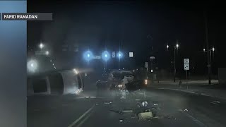 New video shows teen carjacking suspects flee after crash in Northeast Philly