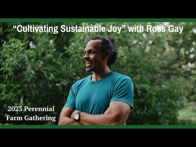 "Cultivating Sustainable Joy" - Q&A with Author Ross Gay | PFG 2023