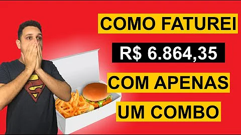 Como montar combo de fritas?