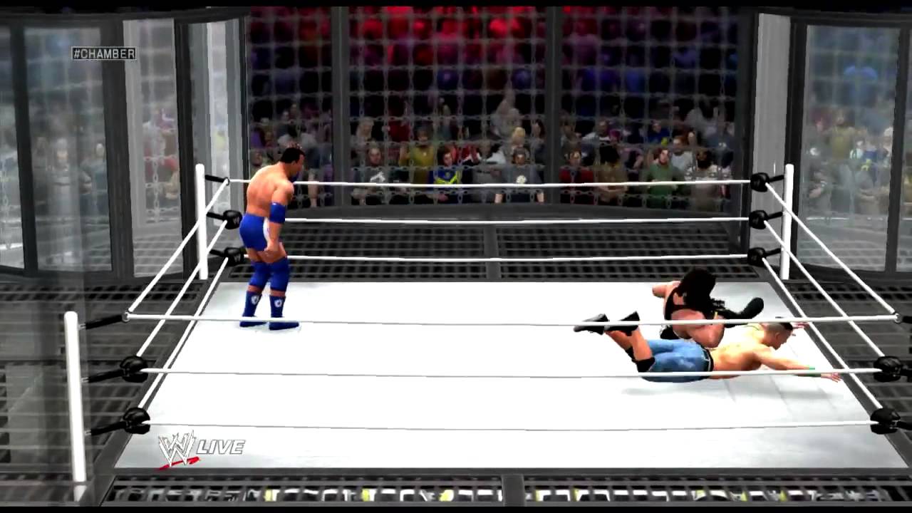 WWE 13 онлайн Elimination Chamber