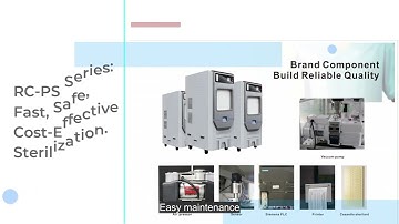 This video is about Ro-Chain Brand Low  temperature sterilization machine .