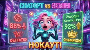 ChatGPT vs Google Gemini 3 Pro — НОКАУТ! 🔥 НЕЙРОСЕТИ В ВОЙНЕ  AiNERO NEWS