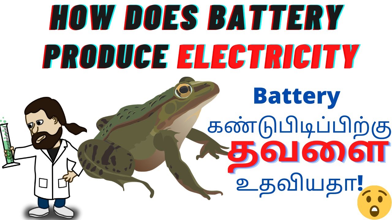 How does battery produce electricity in Tamil | working principle | EOD