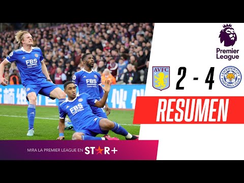 LOS VILLANS DE DIBU MARTÍNEZ CAYERON ANTE LOS ZORROS | Aston Villa 2-4 Leicester | RESUMEN