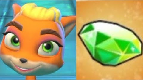 Crash Bandicoot: On the Run! The Lab Challenge Runs - Gem Run Collect All Wumpa fruit!