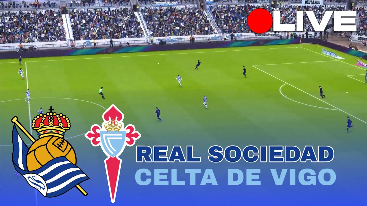 Real sociedad vs Celta de Vigo La Liga 2026 Partido Simulación PES 21 ...