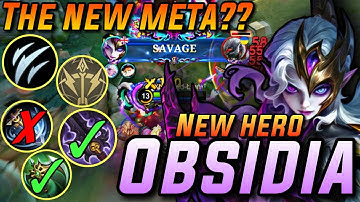 Is Obsidia de nieuwe meta? Perfecte tegenhanger voor helden met de nieuwe Savage-build! Mobile Le...