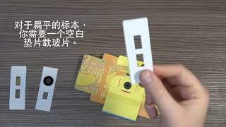 纸载玻片教程: Paper Slides Tutorial for Foldscope (Chinese)