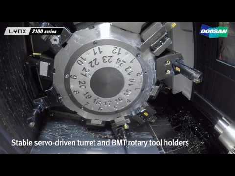 Doosan Lynx 2100 series lathes