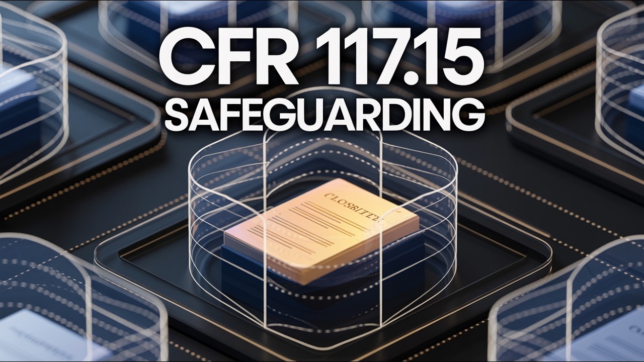 NISPOM CFR 117.15 Explained | Safeguarding Classified Information
