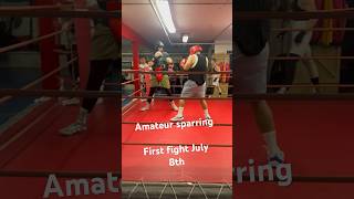 Amateur Sparring heavyweights. #shorts #boxing #sports