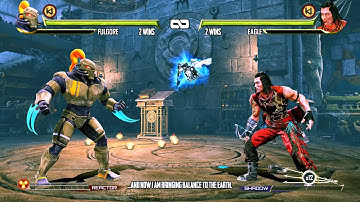 Fulgore vs Eagle - Epic Fighting Game (Very Hard) | 4K UHD Gameplay