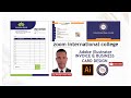 Business card and invoice Design || Adobe Illustrator