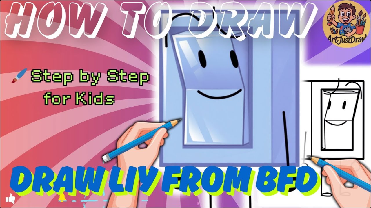 Bfdi Step How to Draw Liy from BFDI Step by Step Drawing - YouTube