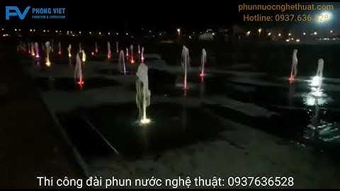 Sàn phun nước quảng trường #sanphunnuoc #daiphunnuoc #phongviet