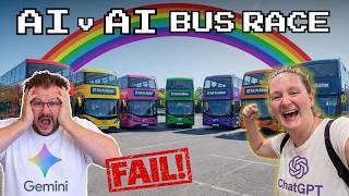 Never Let AI Plan Your Bus Journey - ChatGPT vs Gemini - Nottingham Rainbow Race