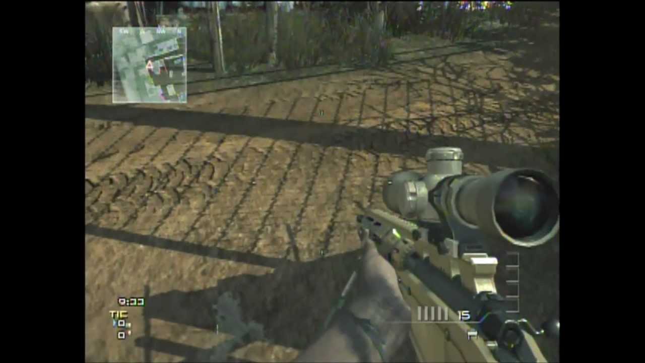 MW3 Sniping, Infected, and Easy Kill Spots- Outpost and Mission