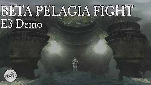 Shadow of the Colossus: E3 Demo Beta Pelagia Gameplay