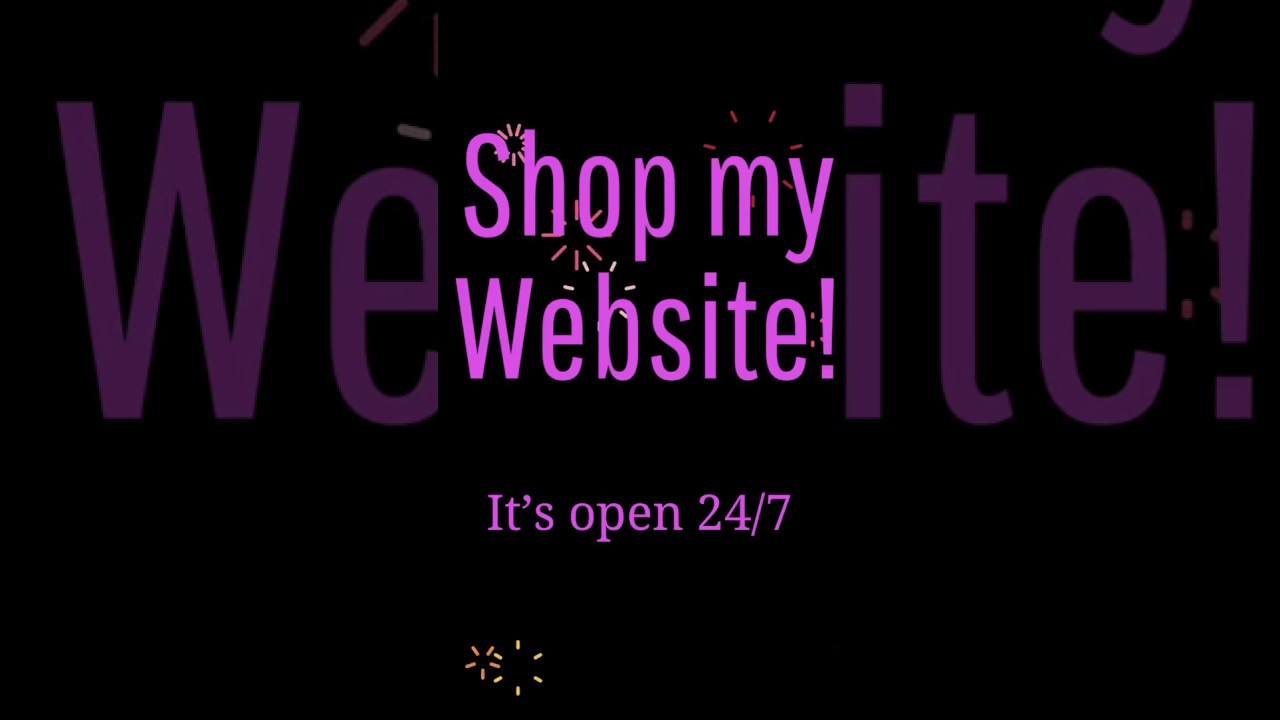 Shop  My Website