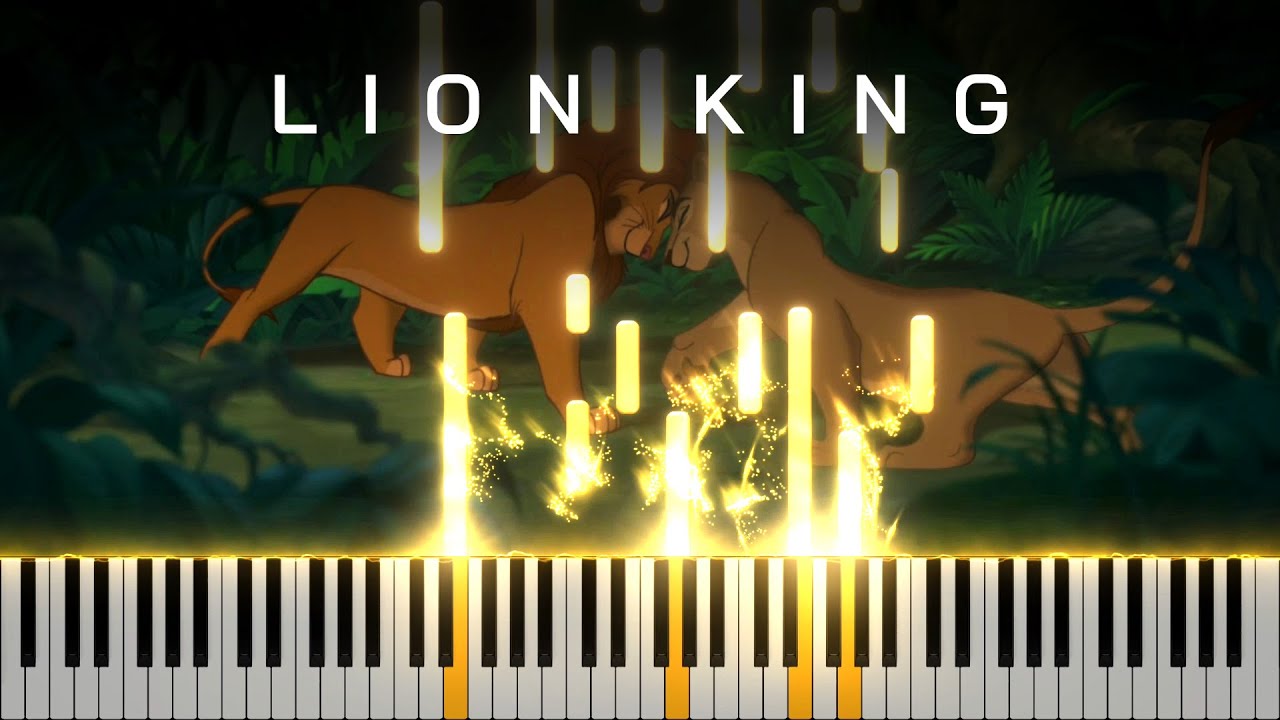 Can you feel the love tonight - The Lion King | PIANO VERSION - YouTube