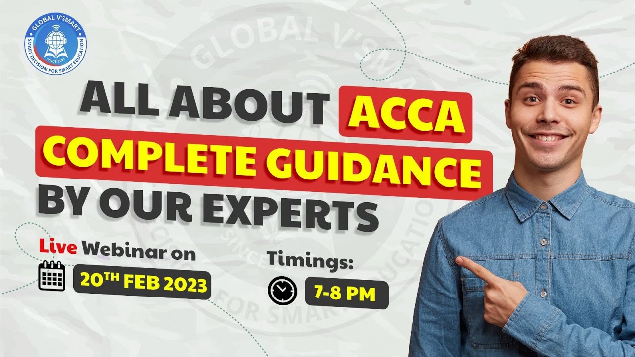All About ACCA | Complete Guidance | Live Webinar | By Our Experts | Global Vsmart