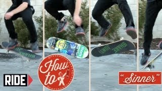 How-To Skateboarding: Fakie Heelflip with Pat Sinner Pasquale