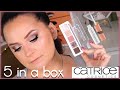 Catrice 5 in a box | 020 Soft Rose Look | Макияж и свотчи