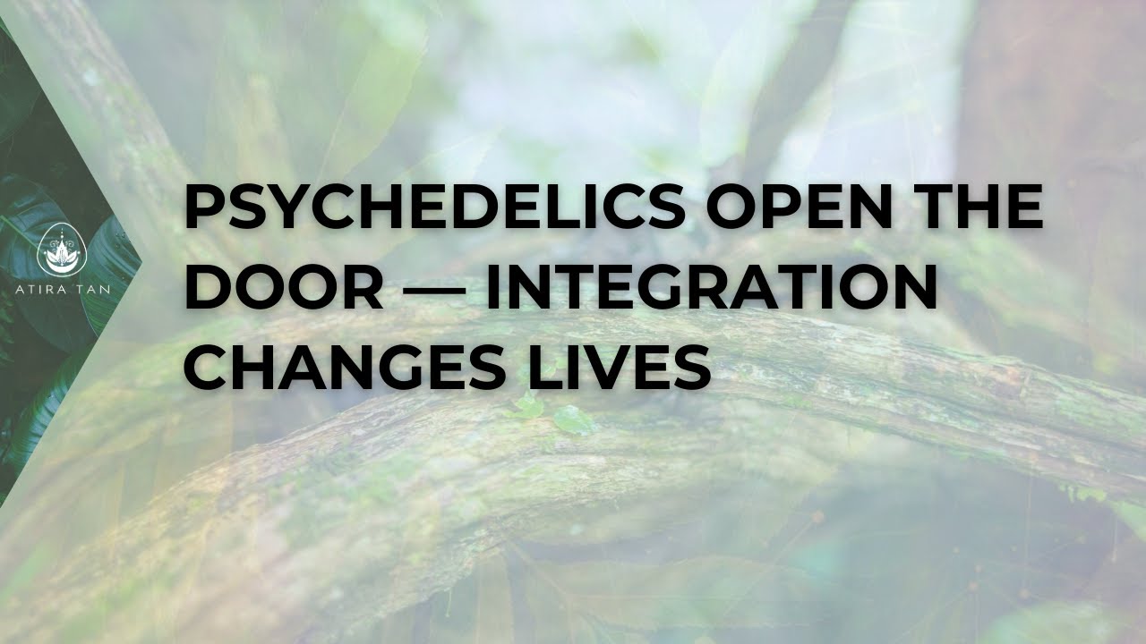 Psychedelics Open the Door  Integration Changes Lives 