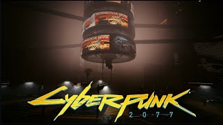 Cyberpunk 2077 | Ambient - 28h - City Center - Corporation Street - RTX 4080 - Pathtracing - 4K