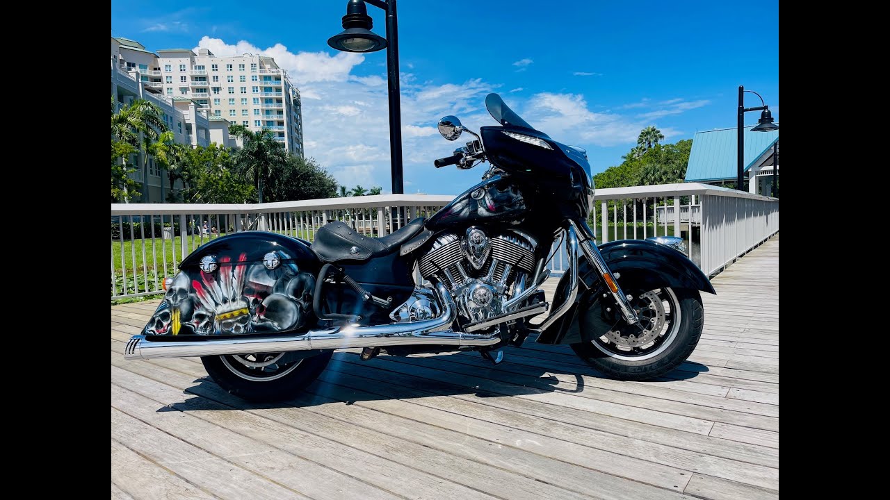 2016 Indian Chieftain 111 Thunderstroke  full custom airbrush work only 10k miles