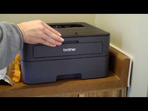 Unboxing and setting up the Brother HL-L2360DW Laser Printer