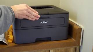 Brother HL-L2300D – HL-L2300D Black-and-White Printer – Charcoal Gray/Black Reviews Unboxing and setting up the Brother HL-L2360DW Laser Printer