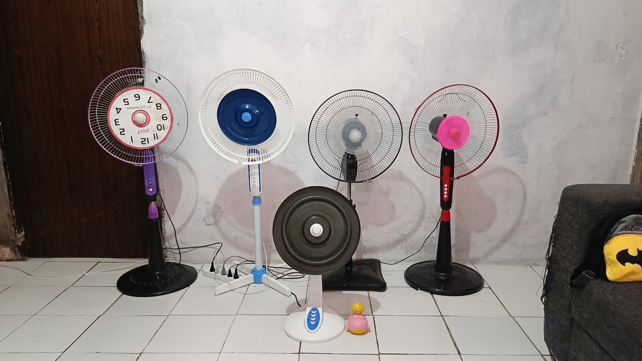 Grebek Kipas Angin Mencoba Baling-Baling Unik Bulat !!