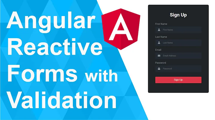 Angular Reactive Forms with custom validators and animations.