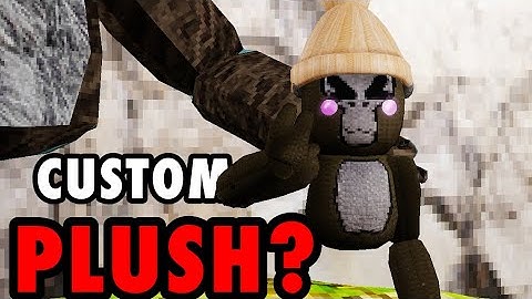 I made myself into a gorilla tag plush?