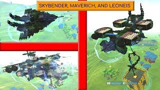 The SkyBender, Maverich, and Leoneis!
