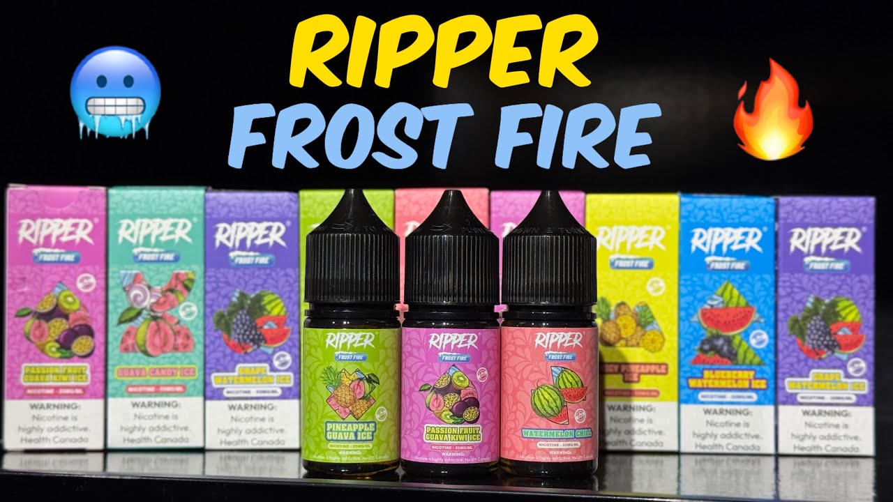 RIPPER (frost fire) 🥶🔥 | TASTY COOL FLAVORS | 