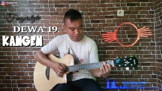 DEWA 19 - KANGEN | Fingerstyle | sigitpraditapratama